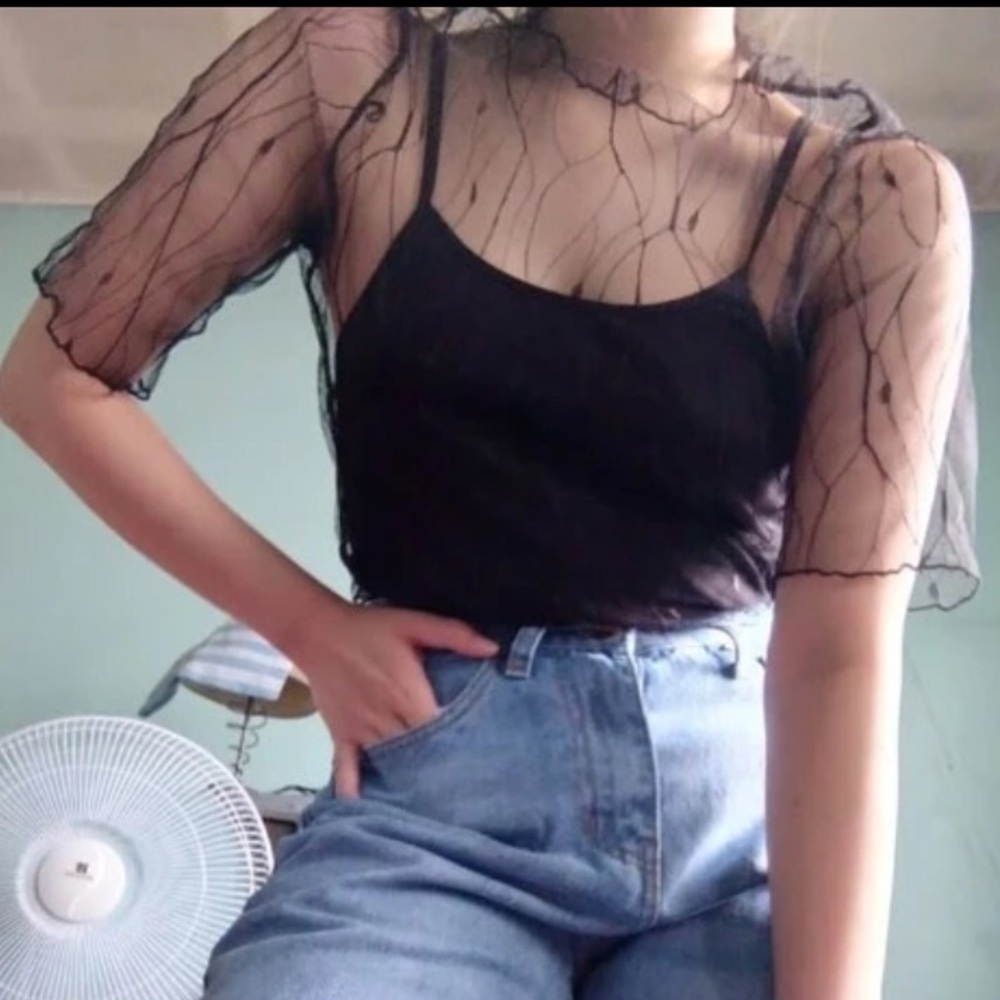 ⭐️ Sexy Transparent Fun Design Mesh Layering - Picture 10 of 11